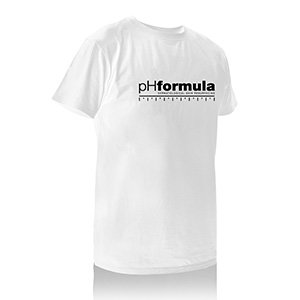 pHformula T-shirt, hvid - large