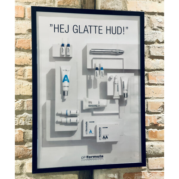 Hej glatte hud poster 50x70