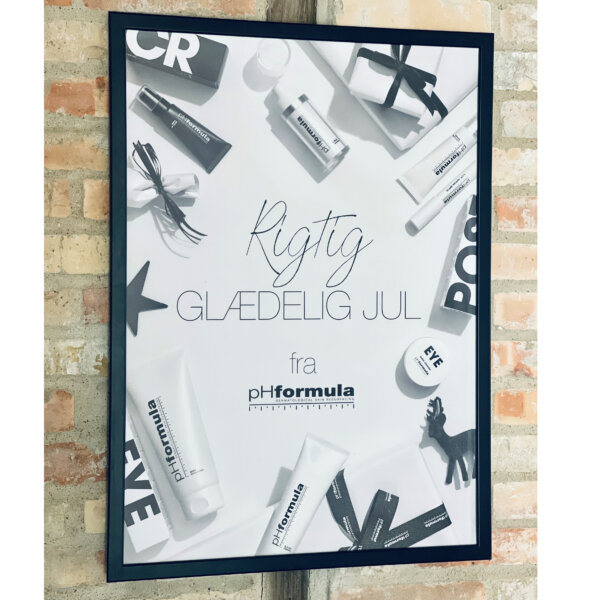 Rigtig glædelig jul poster, 50x70