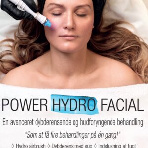 POWER hydro facial poster 50x70